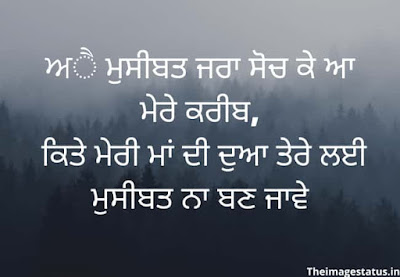 Punjabi Status On Life