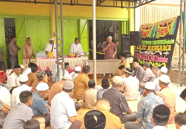 BUMG Maju Bersama Kecamatan Lhoksukon Dilaunching Wabup Aceh Utara Fauzi Yusuf. Juli 6, 2020