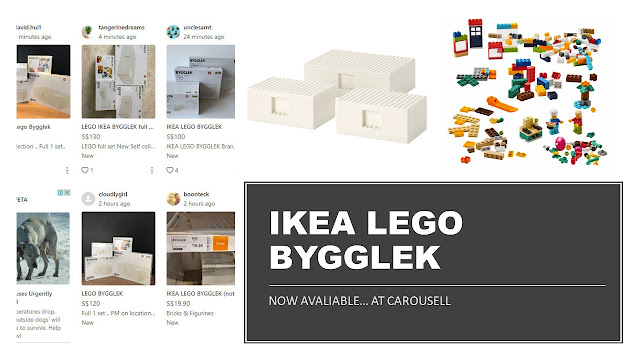 Ikea- LEGO Bygglek lands in Singapore- Find it in Carousell??