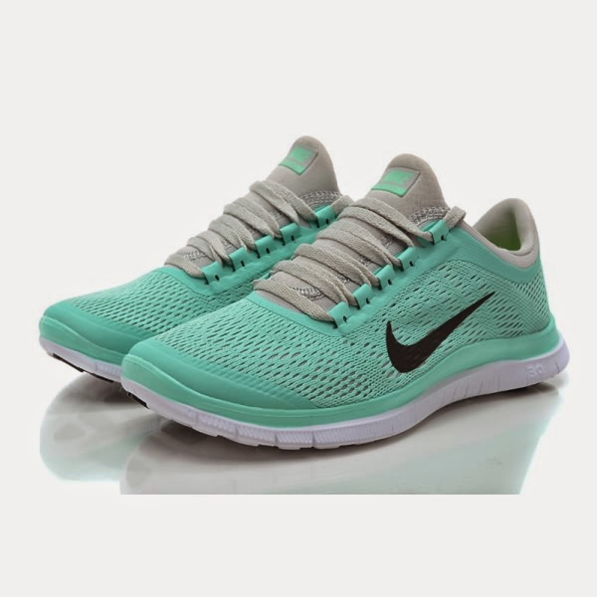 Nike Free 30 V5 Womens Running Shoes Crystal Mint For Sale | Fashion's ...
