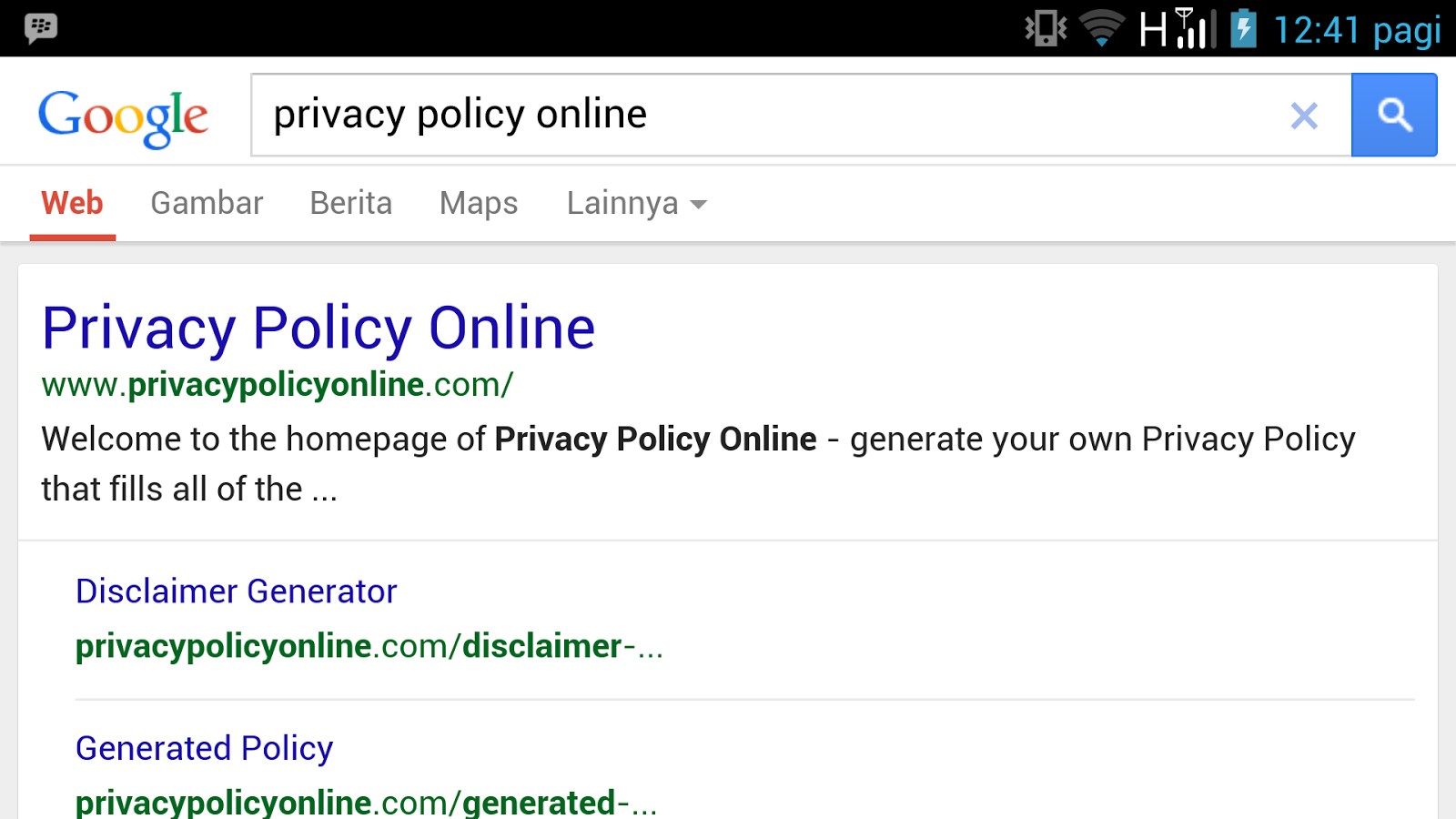 Cara sederhana membuat privacy policy