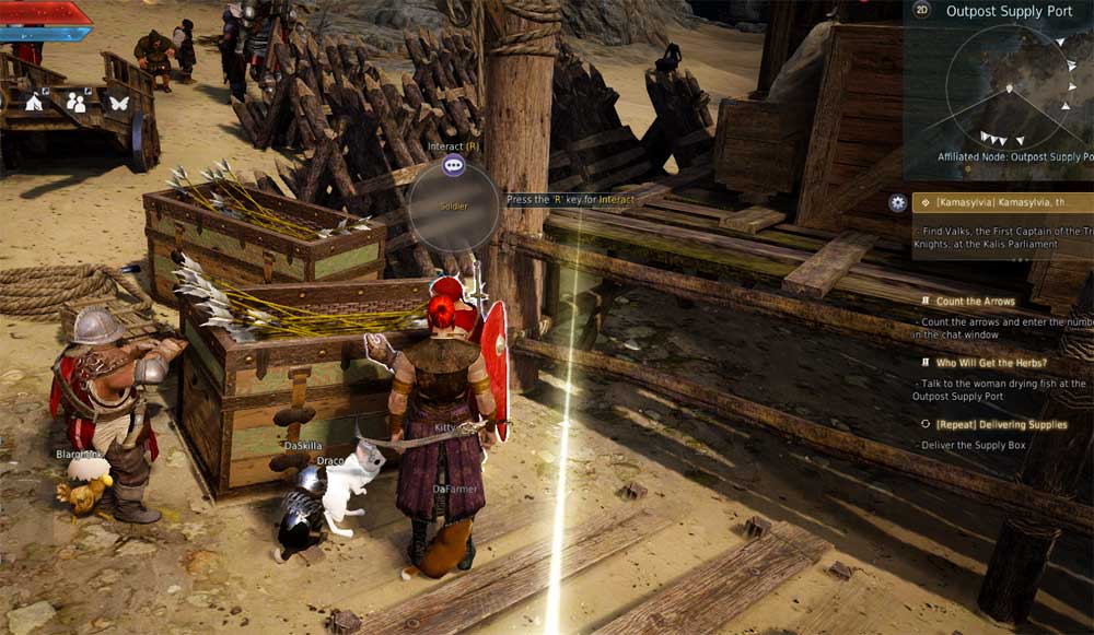 Black Desert Online Count the Arrows answer to mission