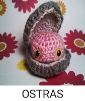 PATRONES OSTRAS AMIGURUMI