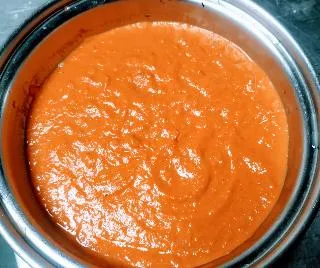 Onion tomato puree for chicken curry recipe