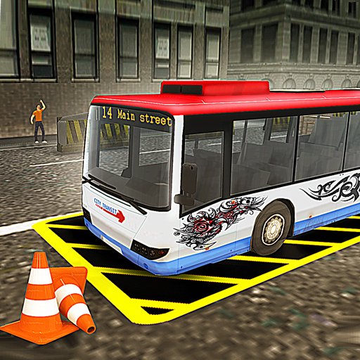 Vegas City Highway Bus Parking Simulator Bus Driving Games Bus