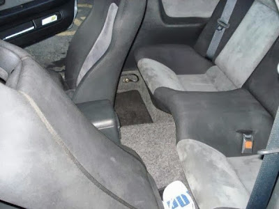 Black fabric R32 GTR seats Interior