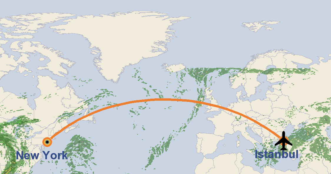 Air Travel blog on Asia, Europe and the Middle East travel New York JFK USA Here is a nonstop