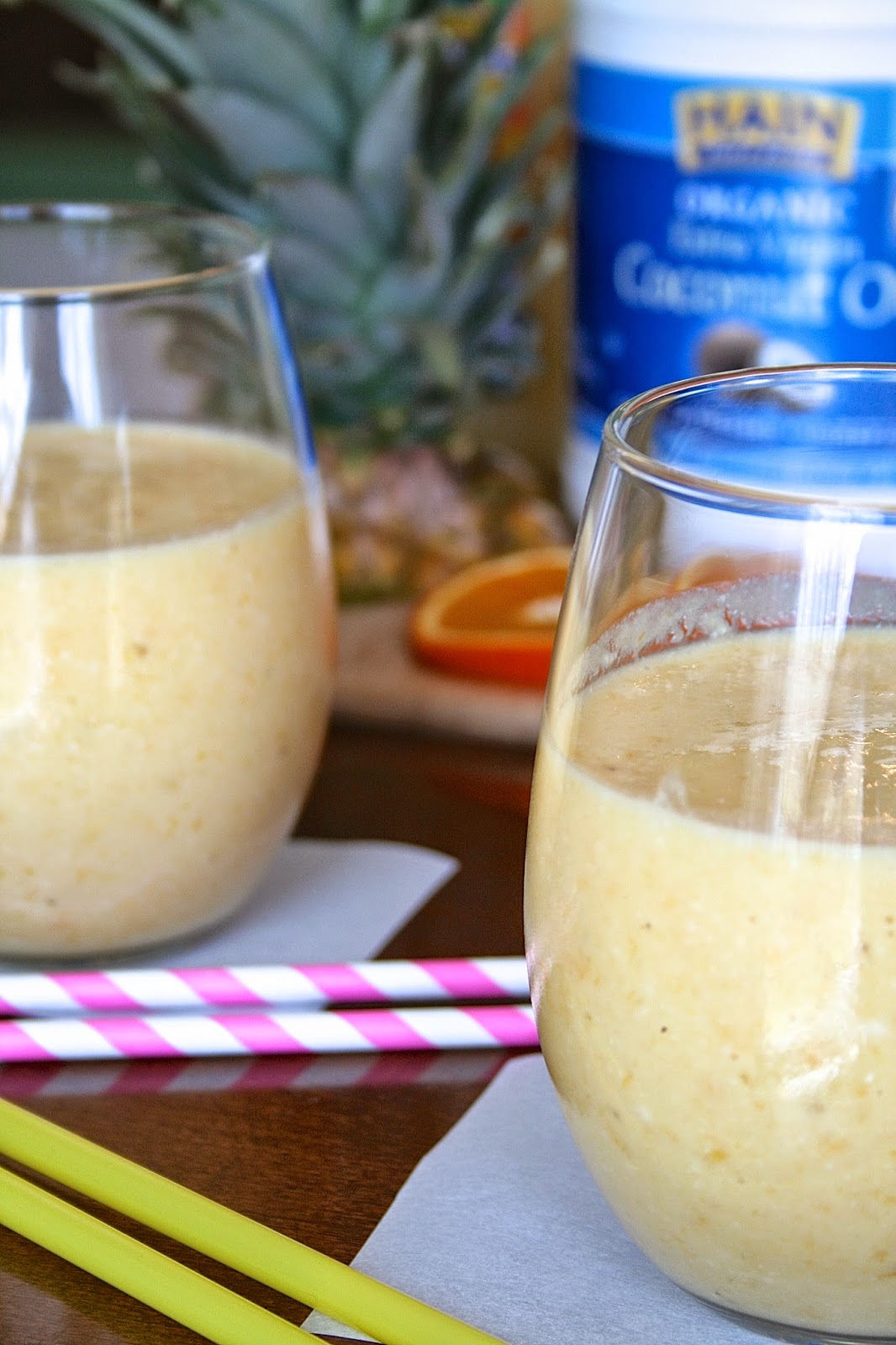 Oregon Transplant Tropical Fruit Smoothies