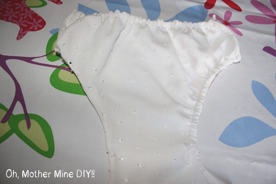 diy cubre pañales bebé