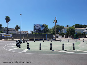 instalación de valla publicitaria en Tarragona