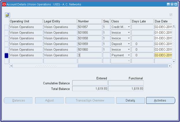 please correct the receivable account assignment in oracle apps
