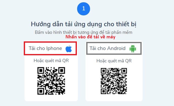 ứng dụng tìm giường oxy trên Android và Iphone