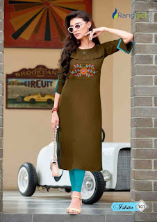 Rangjyot Ishita vol 1 daily wear kurtis