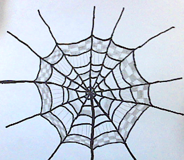 Student Art Gallery Gr. 3 & 4 Zentangle Spider s 202021