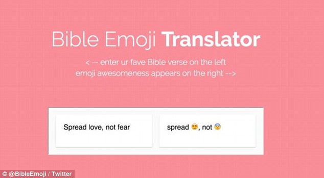Scripture 4 Millenials offers the Bible in Emojis