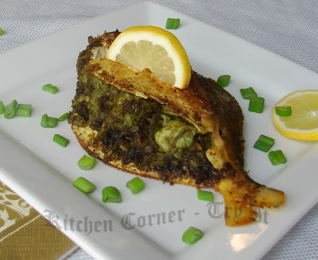 Stuffed Pomfret With Green Masala A Guest Post at CookingVarieties
