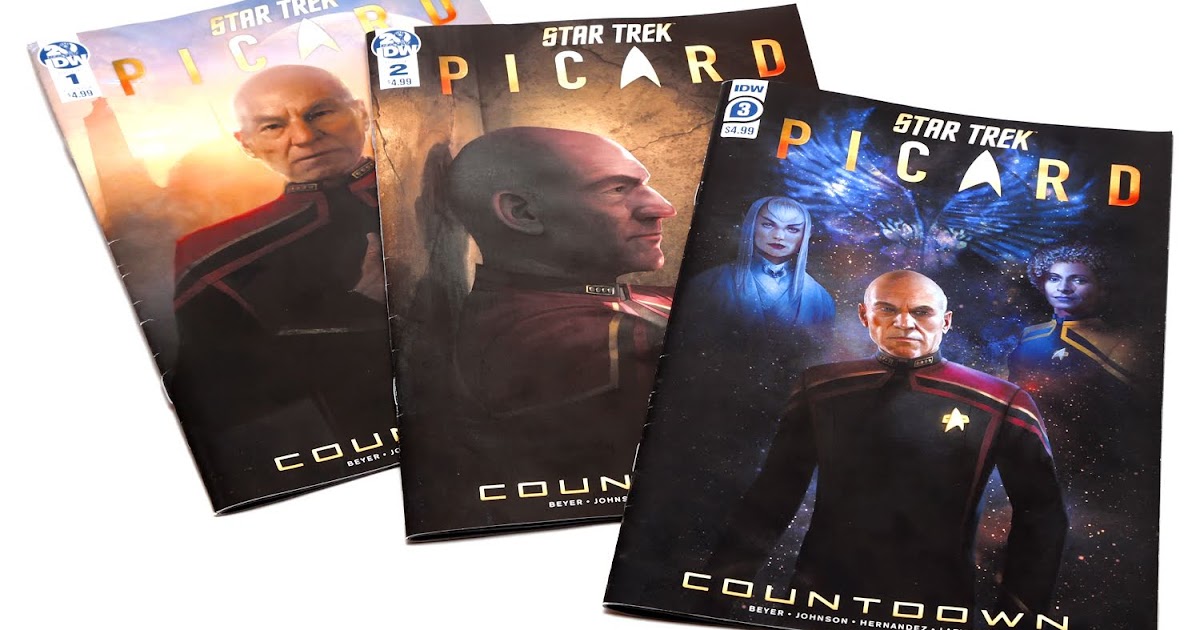 The Trek Collective Review Picard Countdown comic miniseries