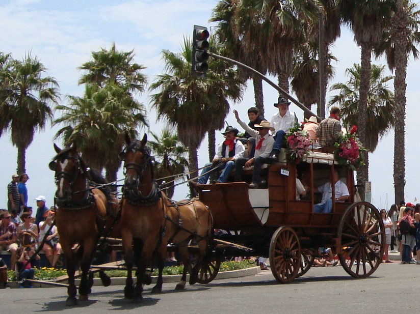 Highway Runner ANNUAL FIESTA PARADE, SANTA BARBARA, CA