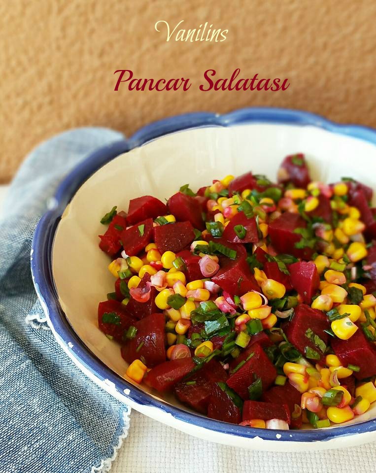 yesil soganli pancar salatasi vanilins