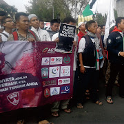 (Foto) Aksi Semarang Peduli Al-Aqsha Palestina 