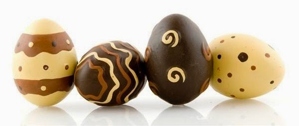Σοκολατένια - πασχαλινά αυγά