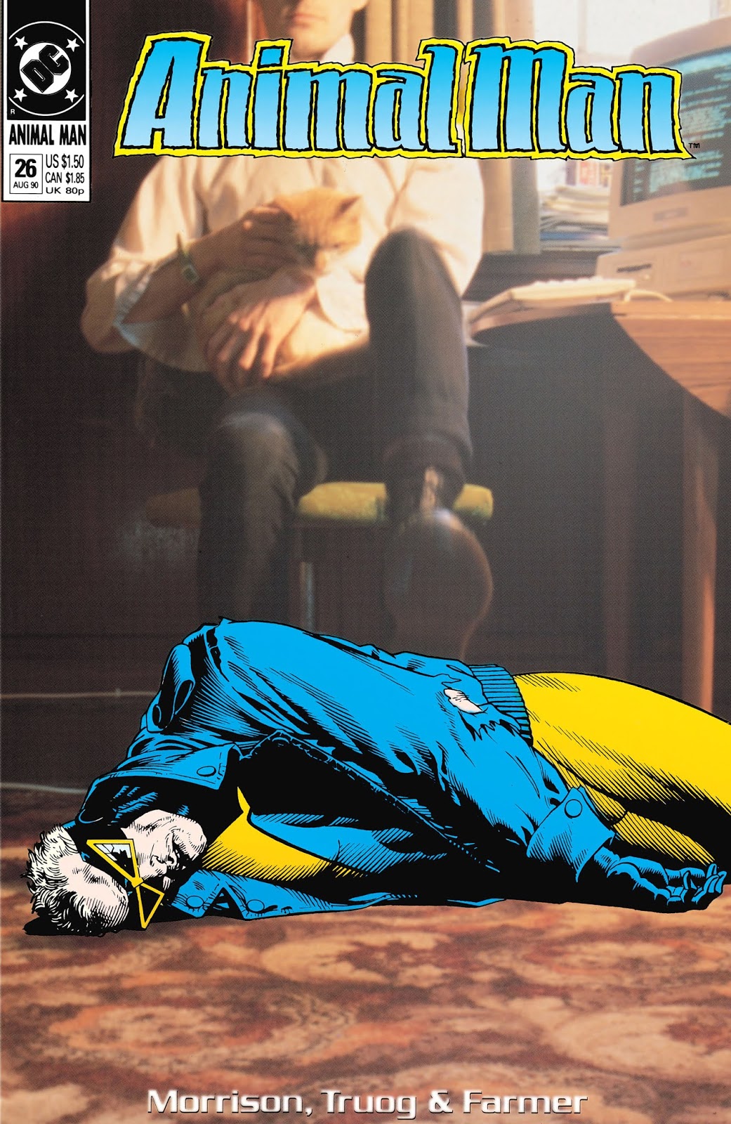 UN UNIVERSO DE VIÑETAS 1988 ANIMAL MAN Grant Morrison y Chas Truog