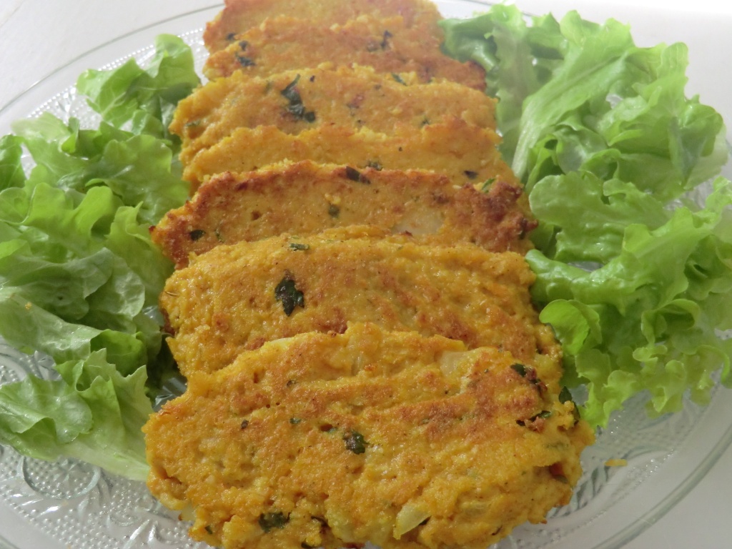 Galettes au potiron et au millet sans gluten et sans lactose Ma