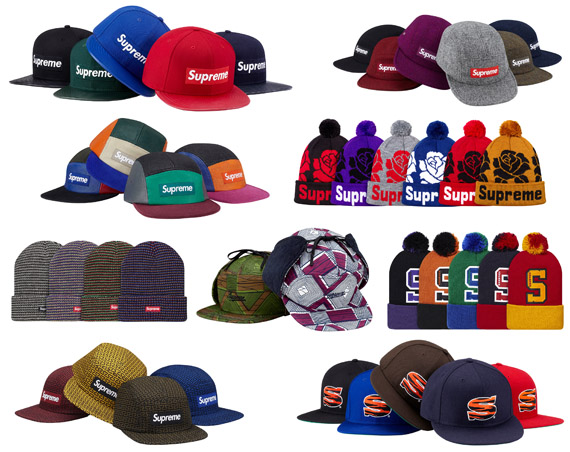 The Baked Apple: Supreme – Fall/Winter 2012 – Caps & Hats