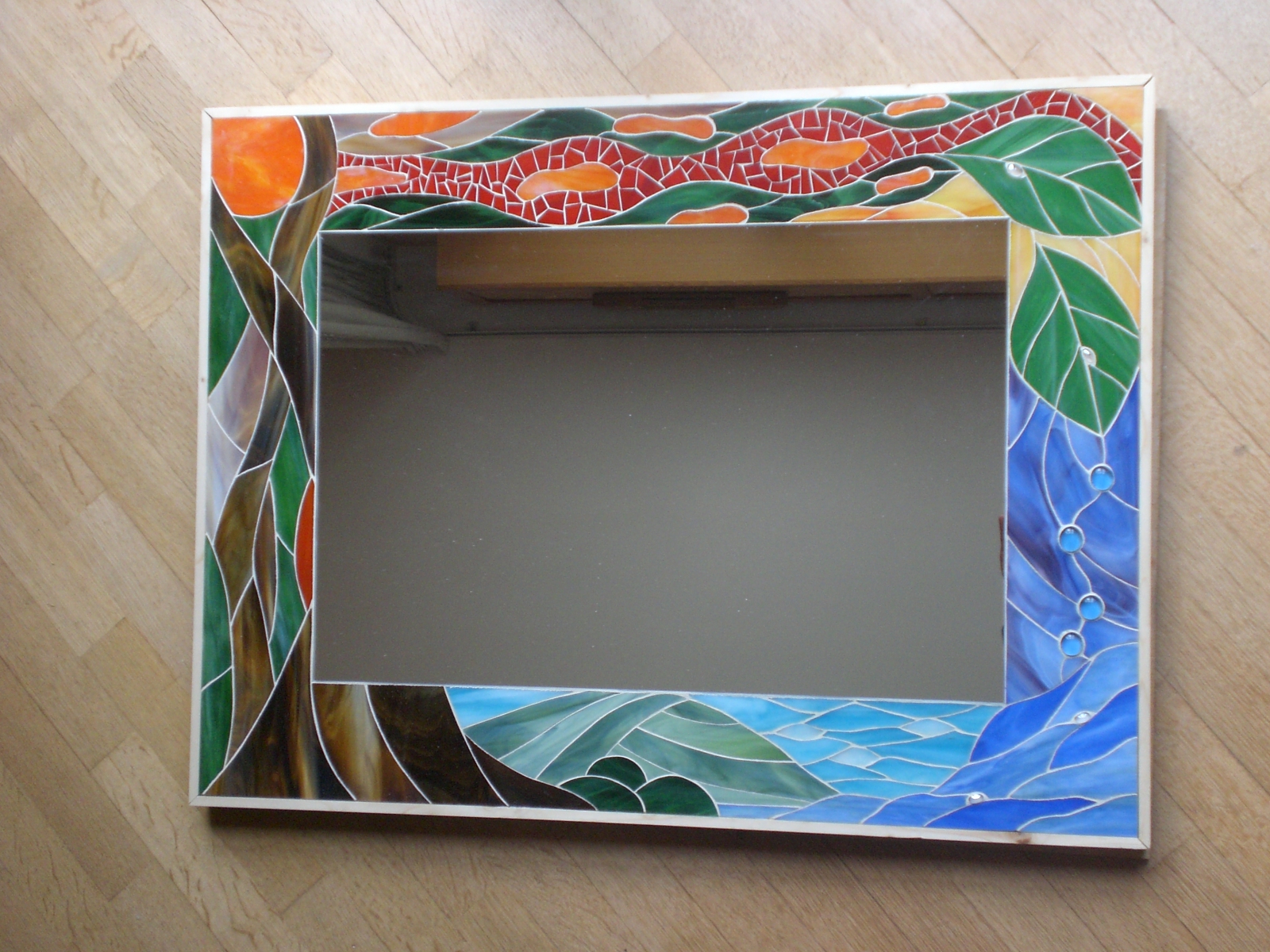 Vetrate Artistiche Belle Epoque Specchi con