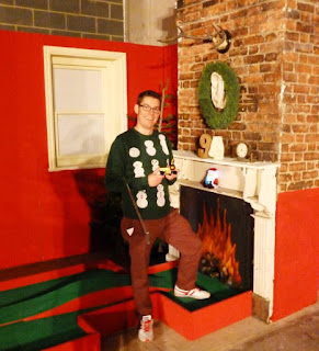 Chrizy Golf Christmas-themed Crazy Golf in Manchester