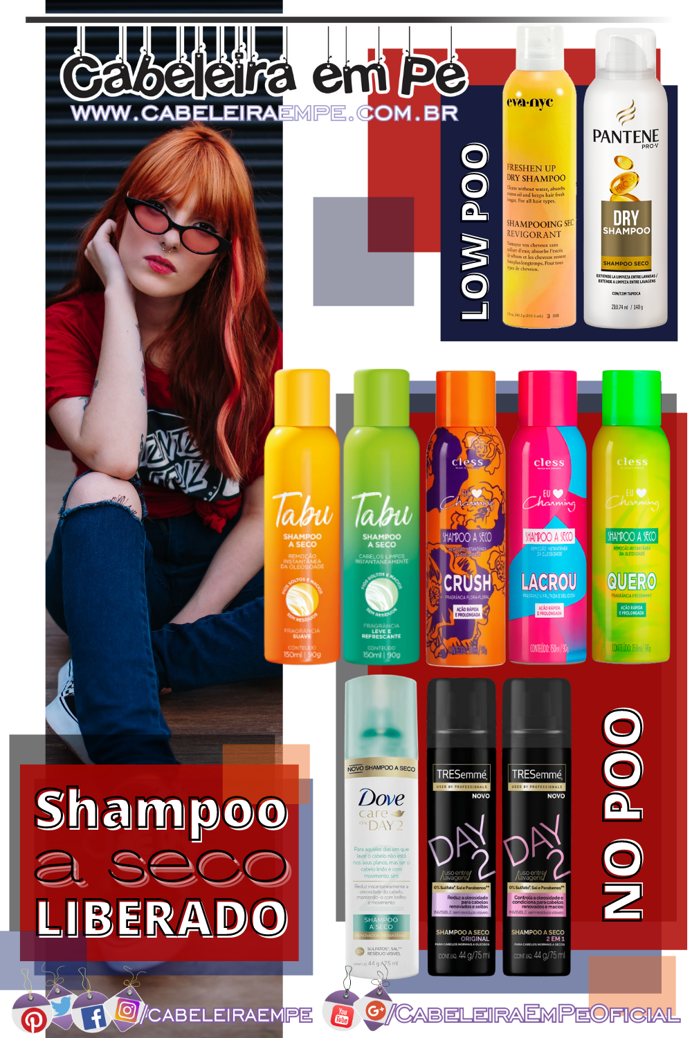 Melhor Shampoo a Seco? Lista com 10 opções Cabeleira em Pé