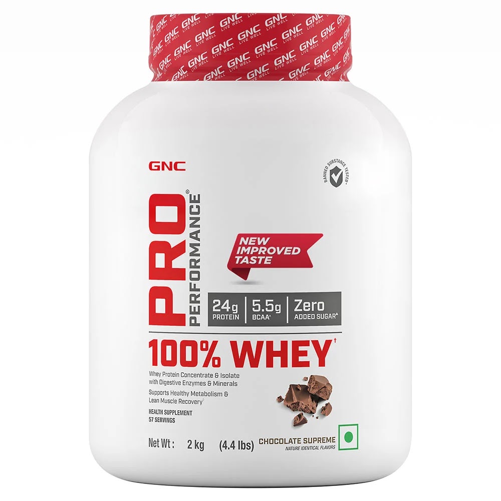 GNC Pro Performance 100% Whey Protein, 4.4 lb