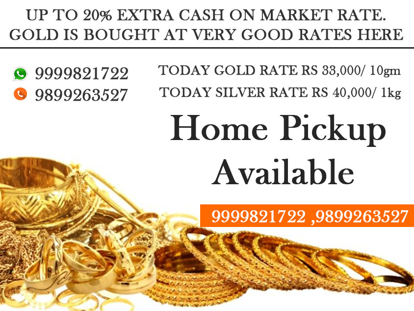 The Best Gold and Silver Buyer in Delhi NCR How to Convert Gold Into Cash?