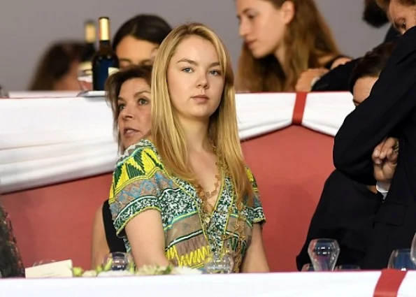 Princess Caroline, Charlotte Casiraghi, Andrea Casiraghi, Tatiana Santodomingo and Princess Alexandra, Beatrice Borromeo, Princess Charlene