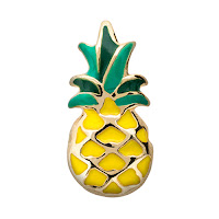 Origami Owl Pineapple Charm available at StoriedCharms.com