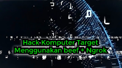 Hack Komputer Target Menggunakan Beef+Ngrok