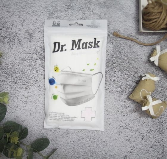 TÚI 10 KHẨU TRANG Y TẾ 3 LỚP