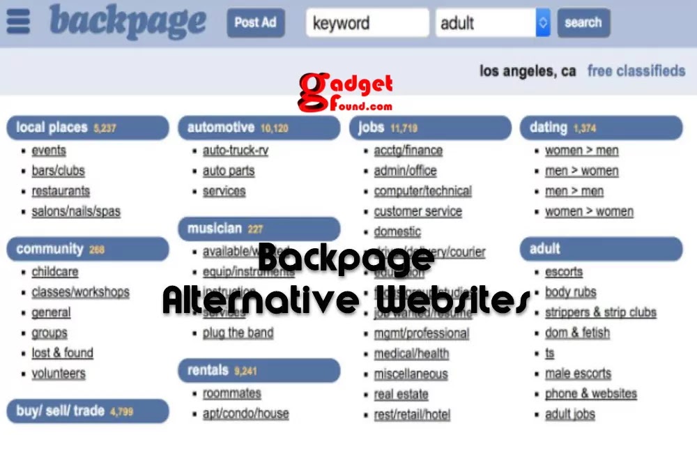 15 Best Backpage Alternatives Websites 2022 & 2023