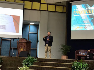 Keynote Speaker untuk Seminar Effective Teaching di UPSI