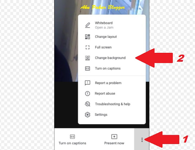 Cara Tukar Background Google Meet Pada HandPhone Juga di PC