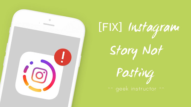 Fix Instagram story not posting issue Fix Instagram story not posting issue