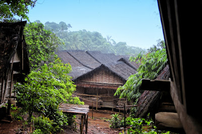 Rumah Perkampungan Suku Baduy Tanpa Pemandu