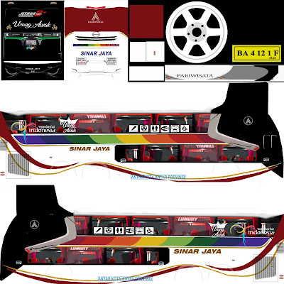 livery sinar jaya pariwisata