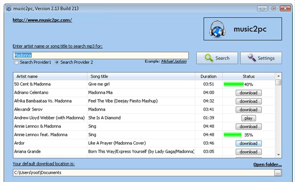 what is metrolagu site?