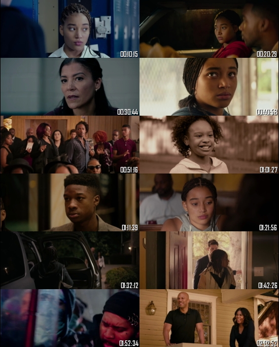 The Hate U Give 2018 BRRip 720p 480p Dual Audio Hindi English Full Movie Download
