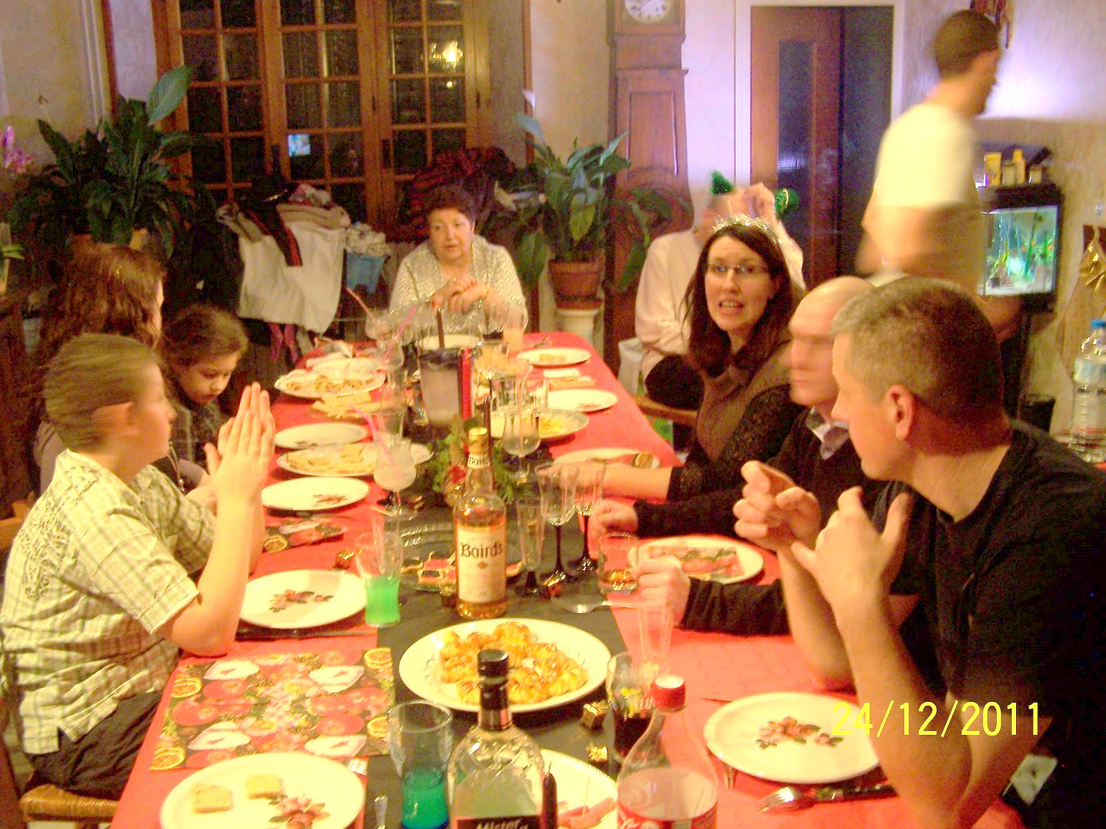 Christmas eve french menu