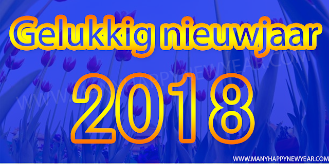 Advance Happy new year 2018 wishes quotes messages in Dutch