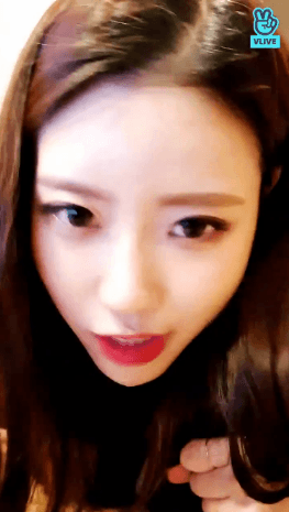 러블리즈 V앱청순 이미주