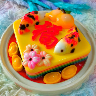Celebrate Chinese New Year and Valentine's Day With Q Jelly Themed Jelly Cake