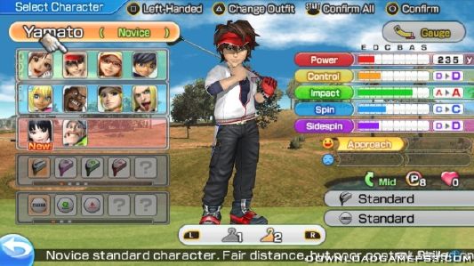 Hot Shots Golf World Invitational PSN   Download game PS3 PS4 PS2 RPCS3 PC free - 3